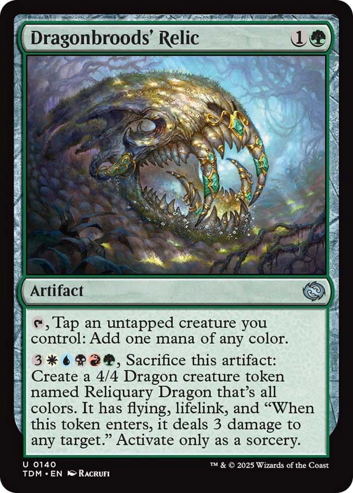 Dragonbroods' Relic [Tarkir: Dragonstorm] Magic: The Gathering