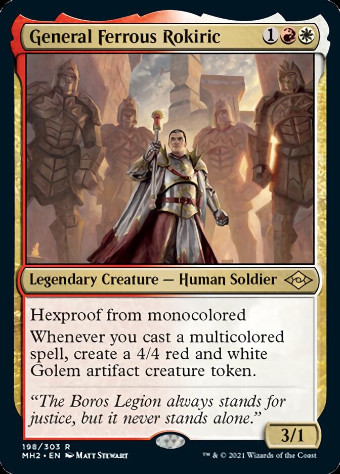 General Ferrous Rokiric [Modern Horizons 2] Magic: The Gathering