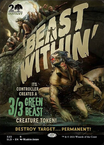 Beast Within [Secret Lair Drop Series] Magic: The Gathering