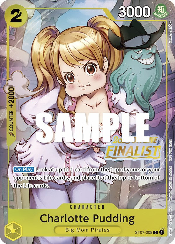 Charlotte Pudding (Offline Regional 2023) [Finalist] [One Piece Promotion Cards] Bandai