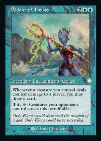 Bident of Thassa (Retro) [The Brothers' War Commander] Magic: The Gathering