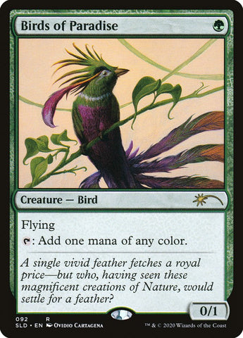 Birds of Paradise (092) [Secret Lair Drop Series] Magic: The Gathering