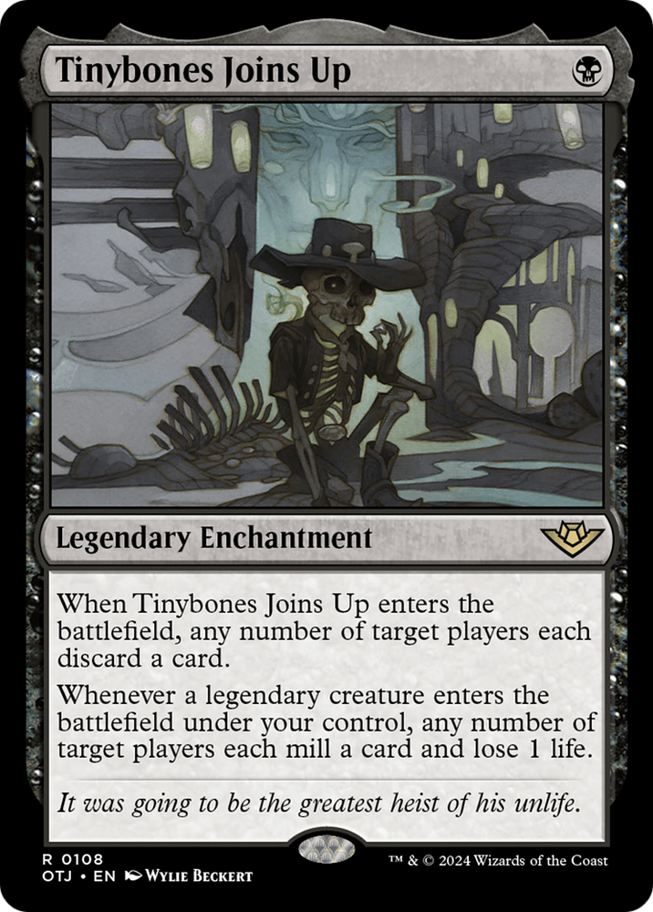 Tinybones Joins Up [Outlaws of Thunder Junction] Magic: The Gathering