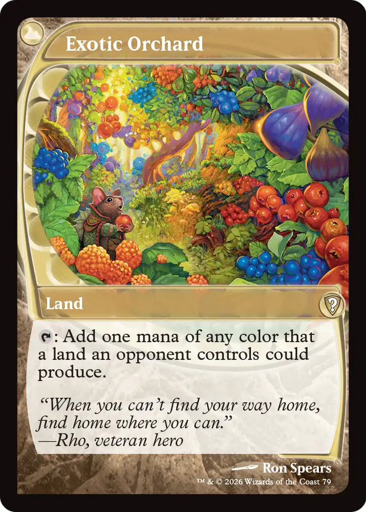 Exotic Orchard (Future Sight) [Mystery Booster: Commander Edition] Magic: The Gathering