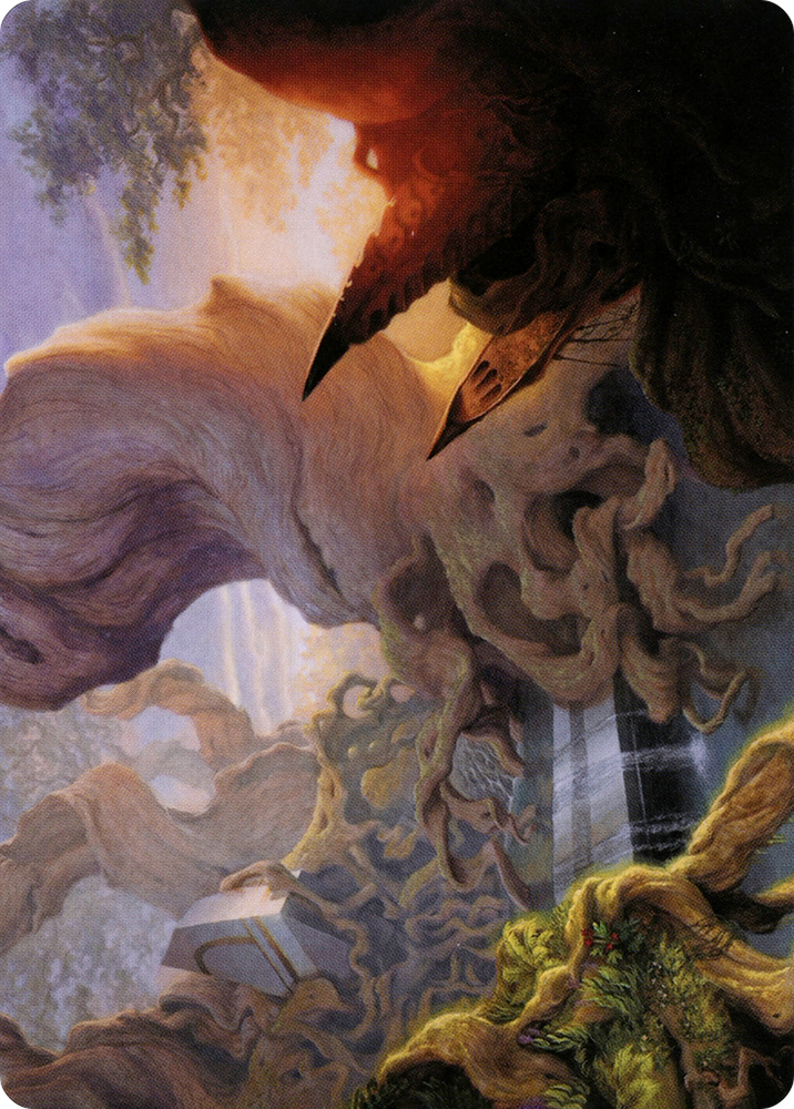 Yavimaya, Cradle of Growth Art Card [Modern Horizons 2 Art Series] Magic: The Gathering