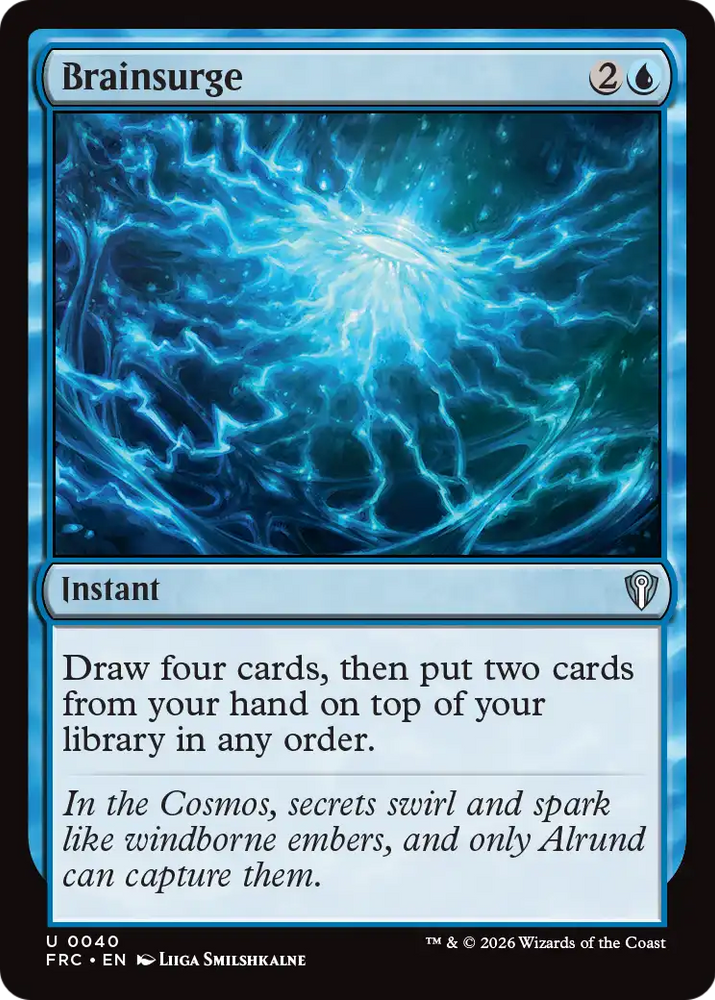 Brainsurge [Reality Fracture Commander] Magic: The Gathering