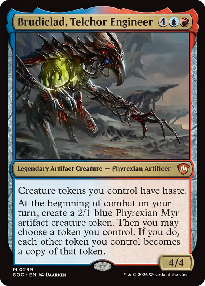 Brudiclad, Telchor Engineer [Secrets of Strixhaven Commander] Magic: The Gathering