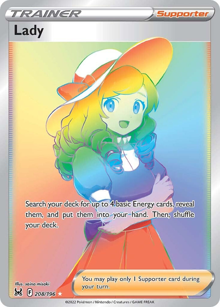 Lady (208/196) [Sword & Shield: Lost Origin] Pokémon