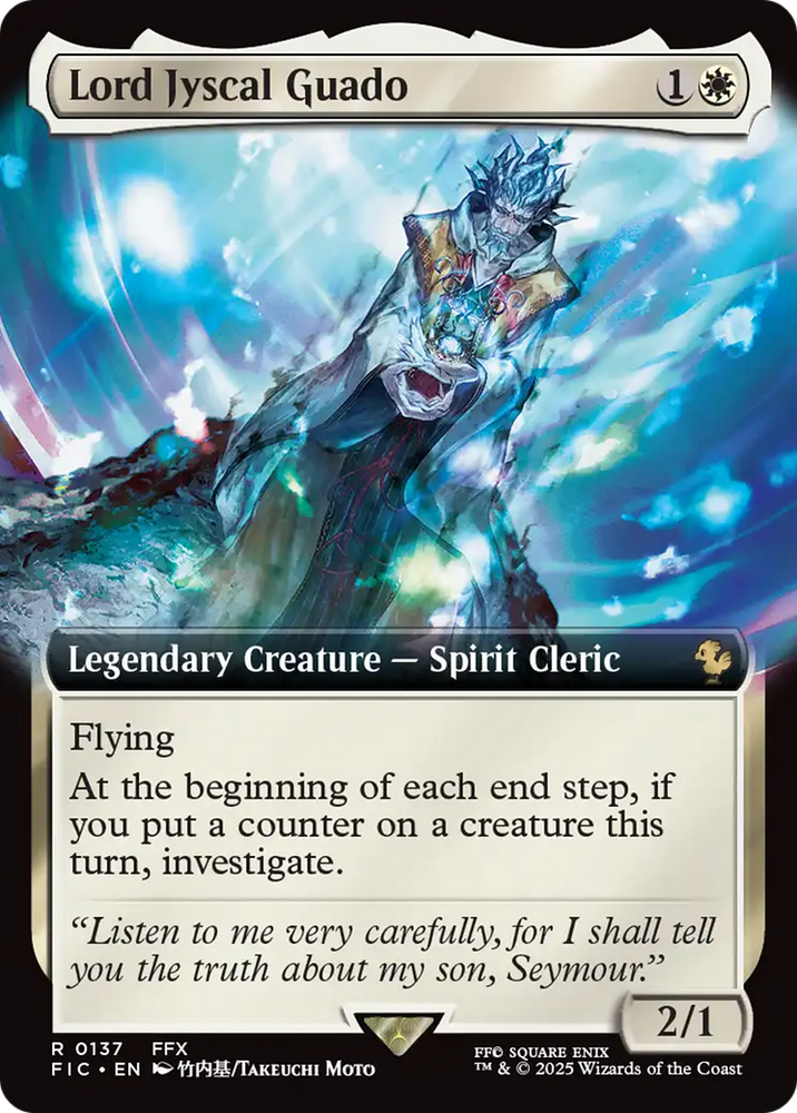 Lord Jyscal Guado (Extended Art) [FINAL FANTASY Commander] Magic: The Gathering