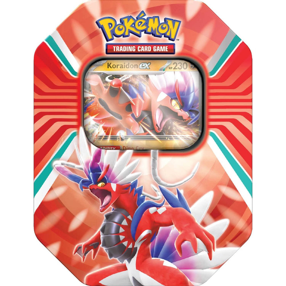 Paldea Legends Tins (Koraidon ex) (International Version) Pokémon