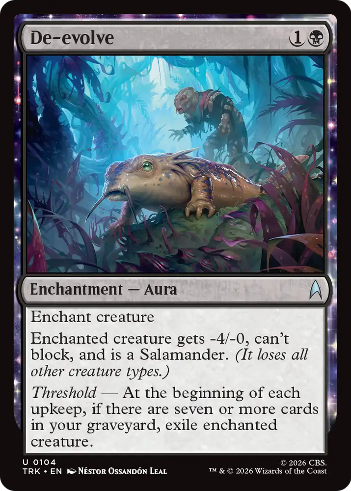 De-evolve [Star Trek] Magic: The Gathering