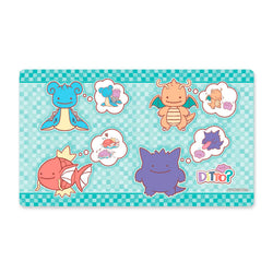 Playmat - Ditto? (Lapras, Dragonite, Magikarp, and Gengar) Pokémon