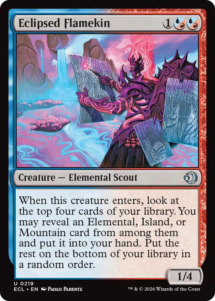 Eclipsed Flamekin [Lorwyn Eclipsed] Magic: The Gathering