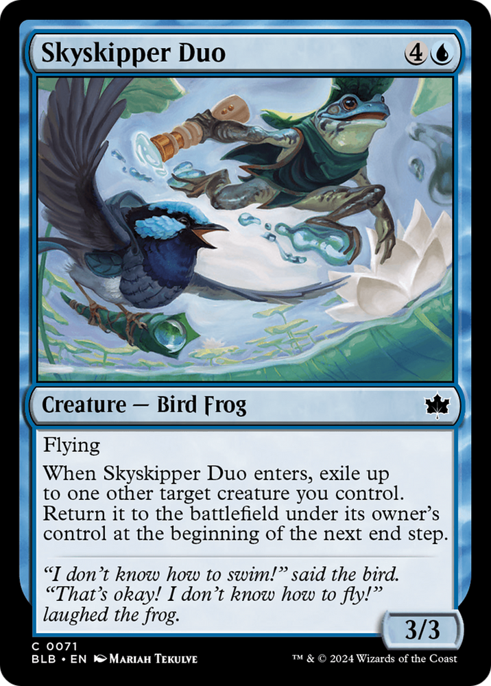 Skyskipper Duo [Bloomburrow] Magic: The Gathering