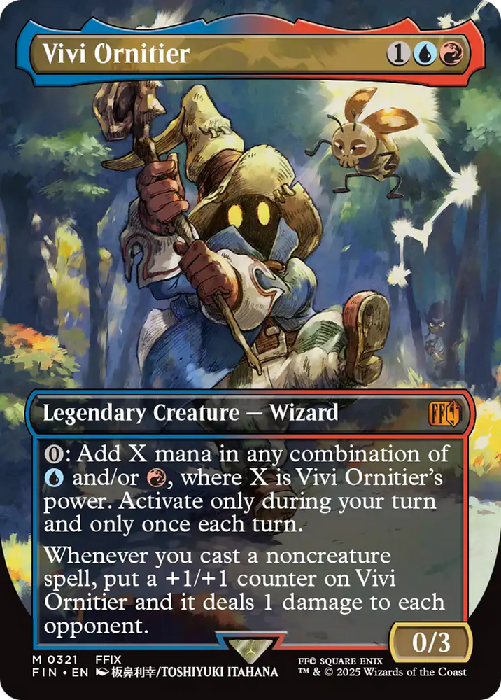 Vivi Ornitier (Borderless) [FINAL FANTASY] Magic: The Gathering