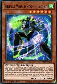 Virtual World Roshi - Laolao [PHRA-EN011] Super Rare Yu-Gi-Oh!