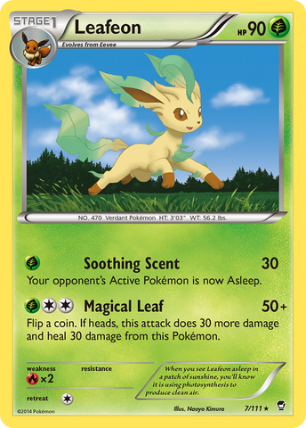 Leafeon (7/111) [XY: Furious Fists] Pokémon