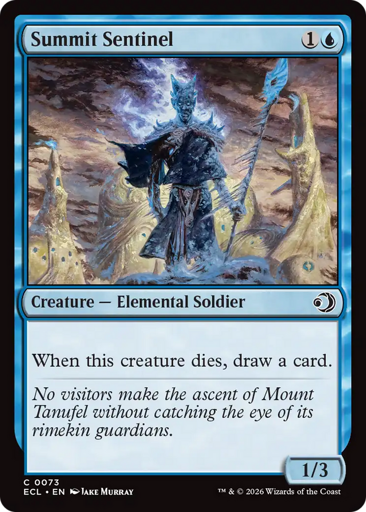 Summit Sentinel [Lorwyn Eclipsed] Magic: The Gathering