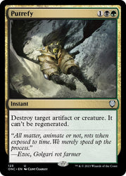 Putrefy [Phyrexia: All Will Be One Commander] Magic: The Gathering
