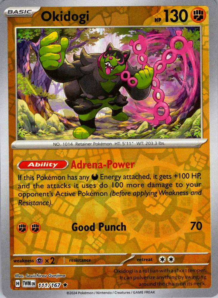 Okidogi (111/167) [Scarlet & Violet: Twilight Masquerade] Pokémon