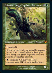 Chatterfang, Squirrel General (Retro Foil Etched) [Modern Horizons 2] Magic: The Gathering