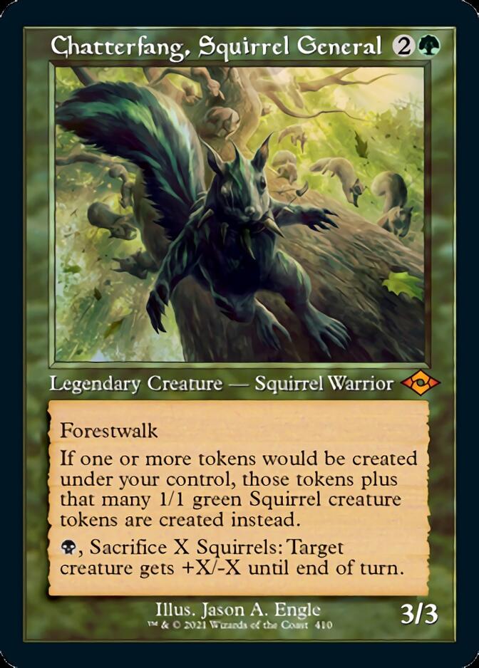 Chatterfang, Squirrel General (Retro) [Modern Horizons 2] Magic: The Gathering