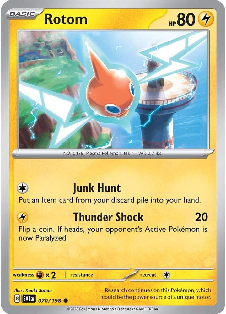 Rotom (070/198) [Scarlet & Violet: Base Set] Pokémon