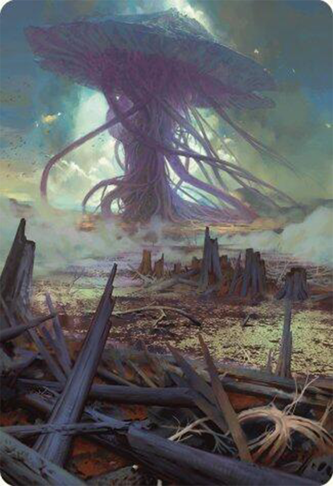 Swamp Art Card [Modern Horizons 3 Art Series] Magic: The Gathering