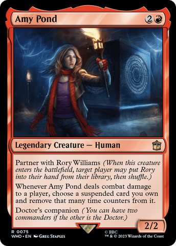 Amy Pond [Doctor Who] Magic: The Gathering