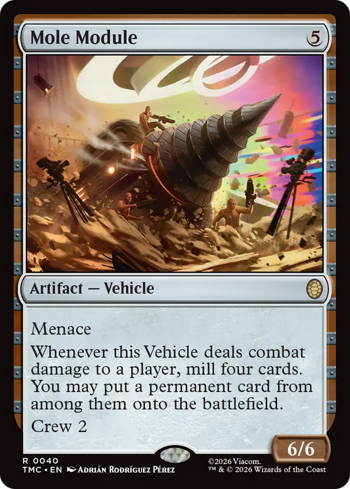 Mole Module [Teenage Mutant Ninja Turtles Commander] Magic: The Gathering