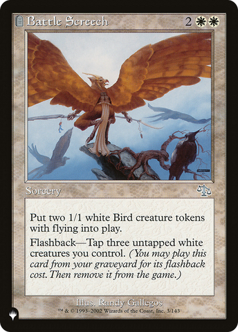 Battle Screech [The List] Magic: The Gathering