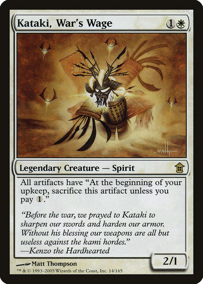 Kataki, War's Wage [Saviors of Kamigawa] Magic: The Gathering