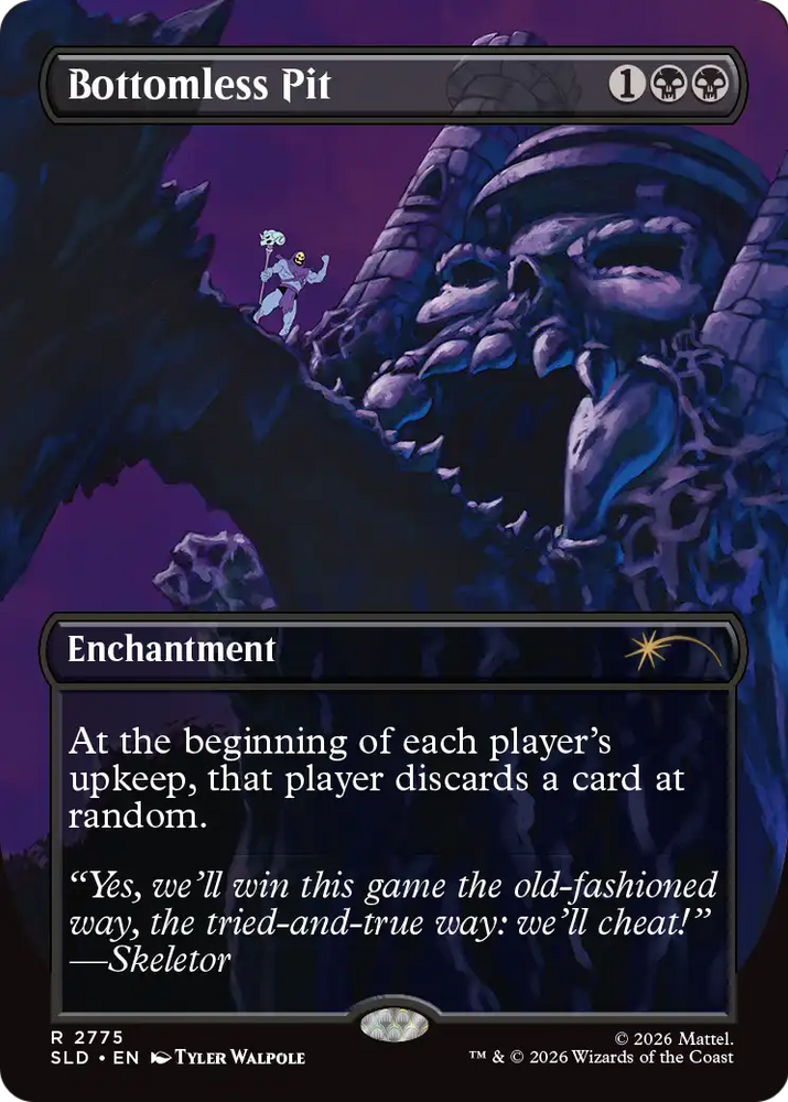 Bottomless Pit (2775) [Secret Lair Drop Series] Magic: The Gathering