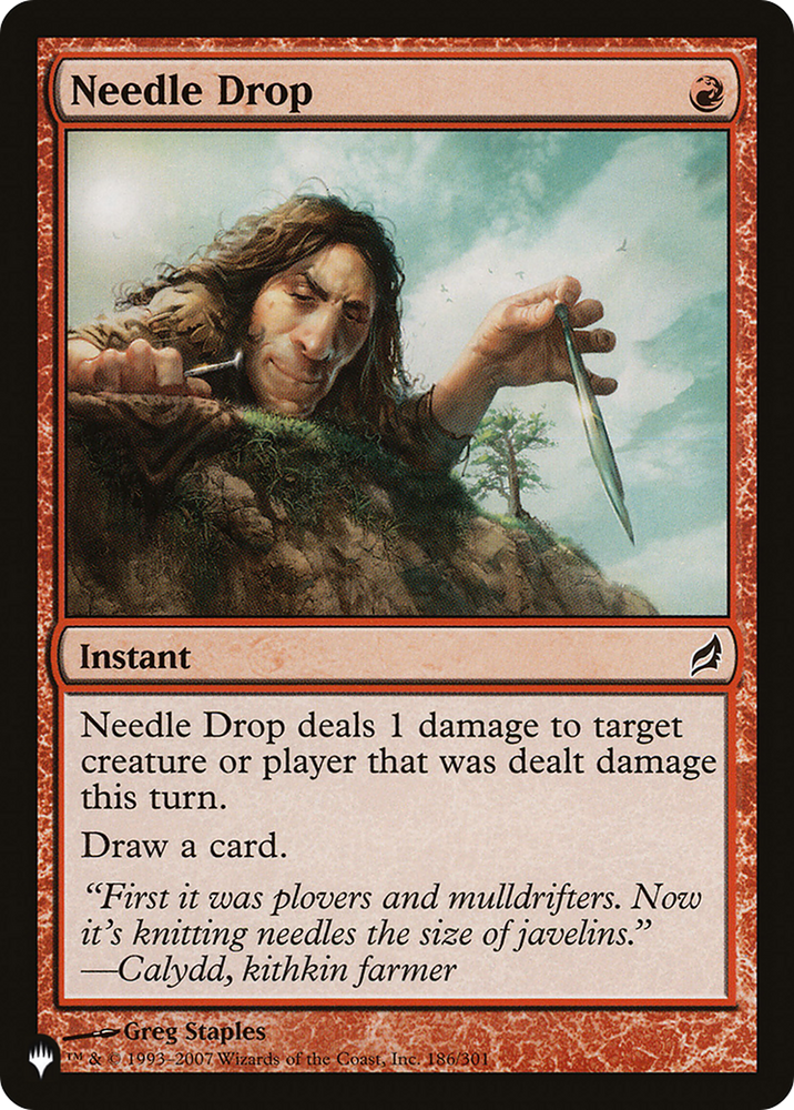 Needle Drop [The List] Magic: The Gathering