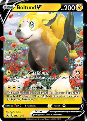 Boltund V (SWSH219) [Sword & Shield: Black Star Promos] Pokémon