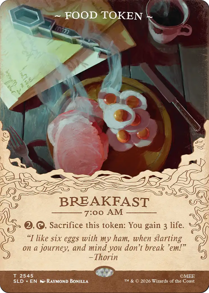 Food Token (2545) [Secret Lair Drop Series] Magic: The Gathering