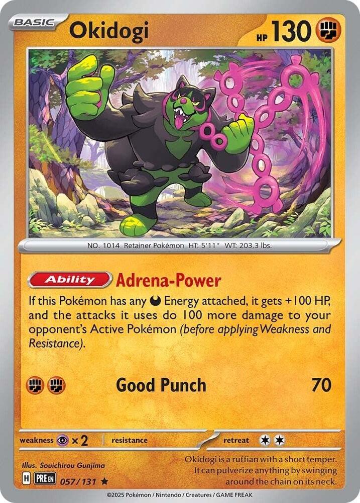 Okidogi (057/131) [Scarlet & Violet: Prismatic Evolutions] Pokémon