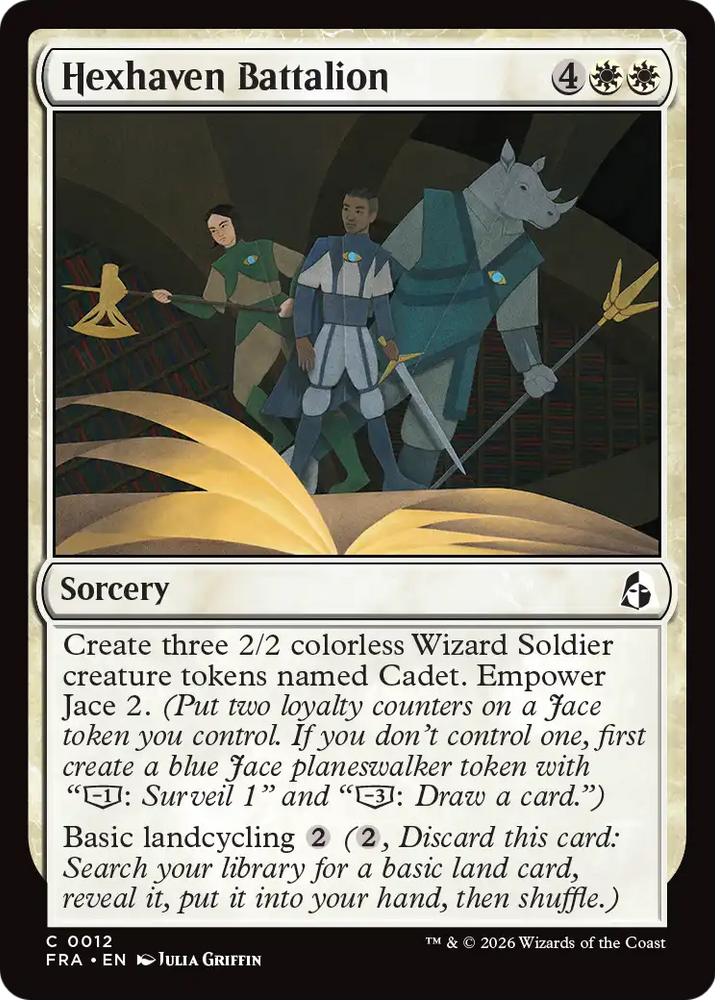 Hexhaven Battalion [Reality Fracture] Magic: The Gathering