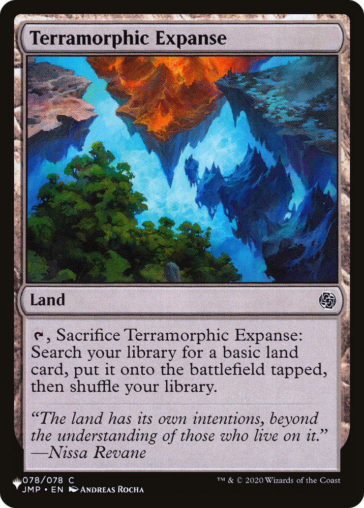 Terramorphic Expanse (JMP) [The List] Magic: The Gathering