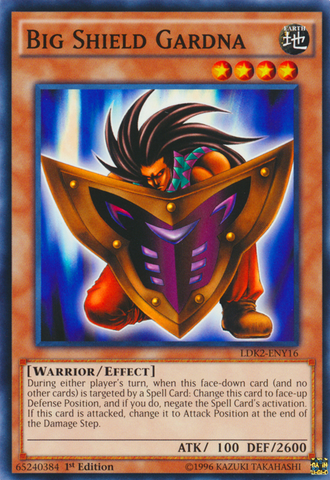 Big Shield Gardna [LDK2-ENY16] Common Yu-Gi-Oh!