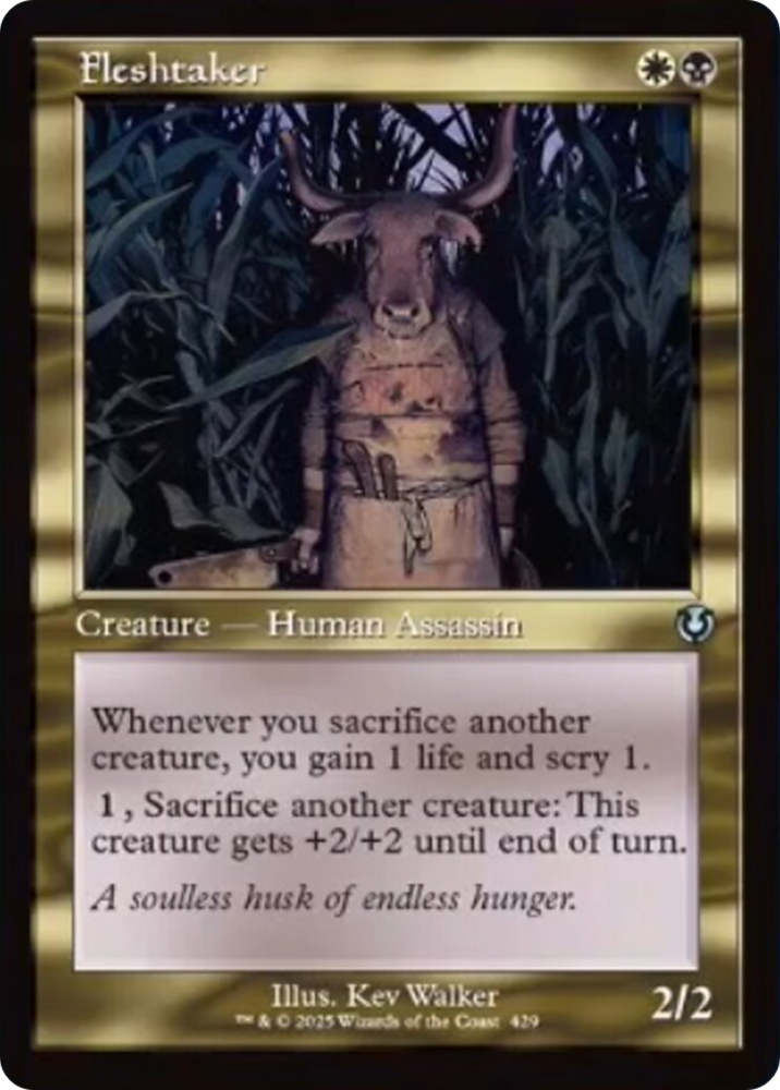 Fleshtaker (Retro Frame) [Innistrad Remastered] Magic: The Gathering