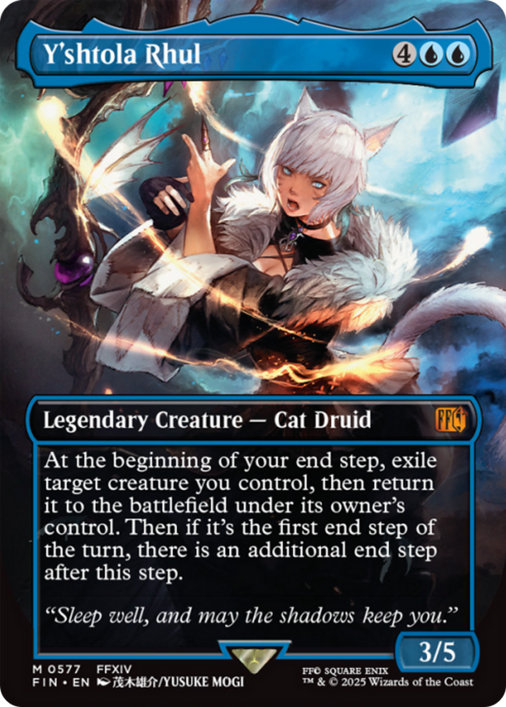 Y'shtola Rhul (Borderless) [FINAL FANTASY] Magic: The Gathering