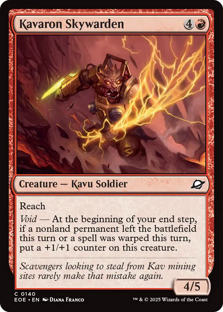 Kavaron Skywarden [Edge of Eternities] Magic: The Gathering