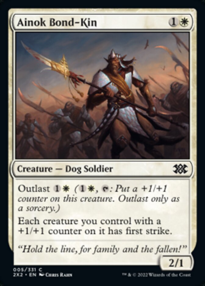 Ainok Bond-Kin [Double Masters 2022] Magic: The Gathering