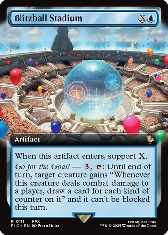 Blitzball Stadium (Extended Art) [FINAL FANTASY Commander] Magic: The Gathering