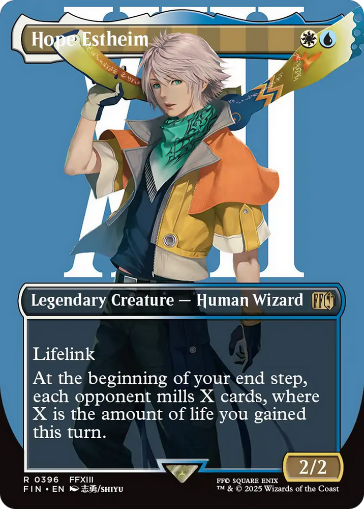 Hope Estheim (Borderless) [FINAL FANTASY] Magic: The Gathering