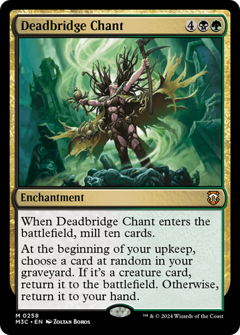 Deadbridge Chant [Modern Horizons 3 Commander] Magic: The Gathering