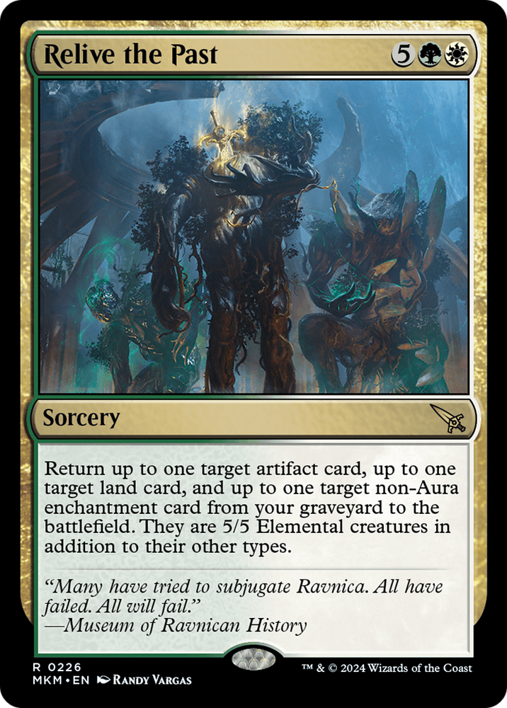 Relive the Past [Murders at Karlov Manor] Magic: The Gathering