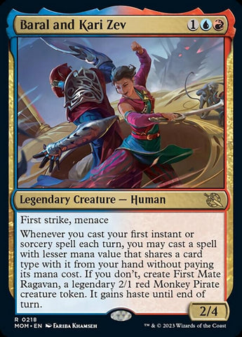 Baral and Kari Zev [March of the Machine] Magic: The Gathering