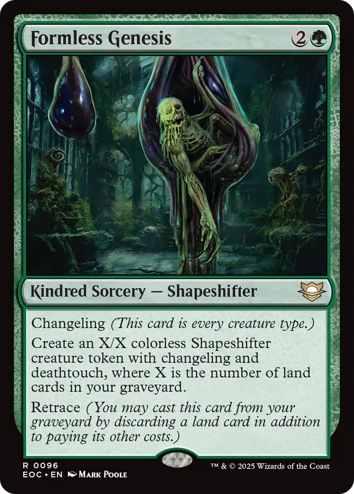 Formless Genesis [Edge of Eternities Commander] Magic: The Gathering